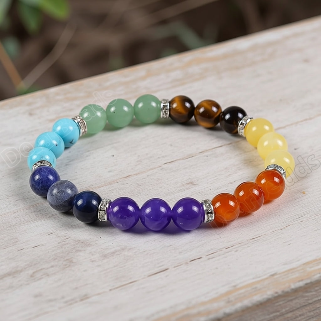 7 Chakkra- Spirituális Karkötő
