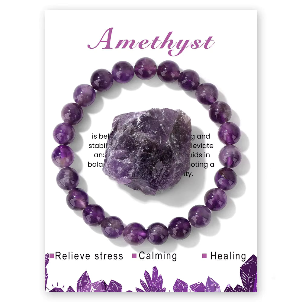 Amethyst karkötő