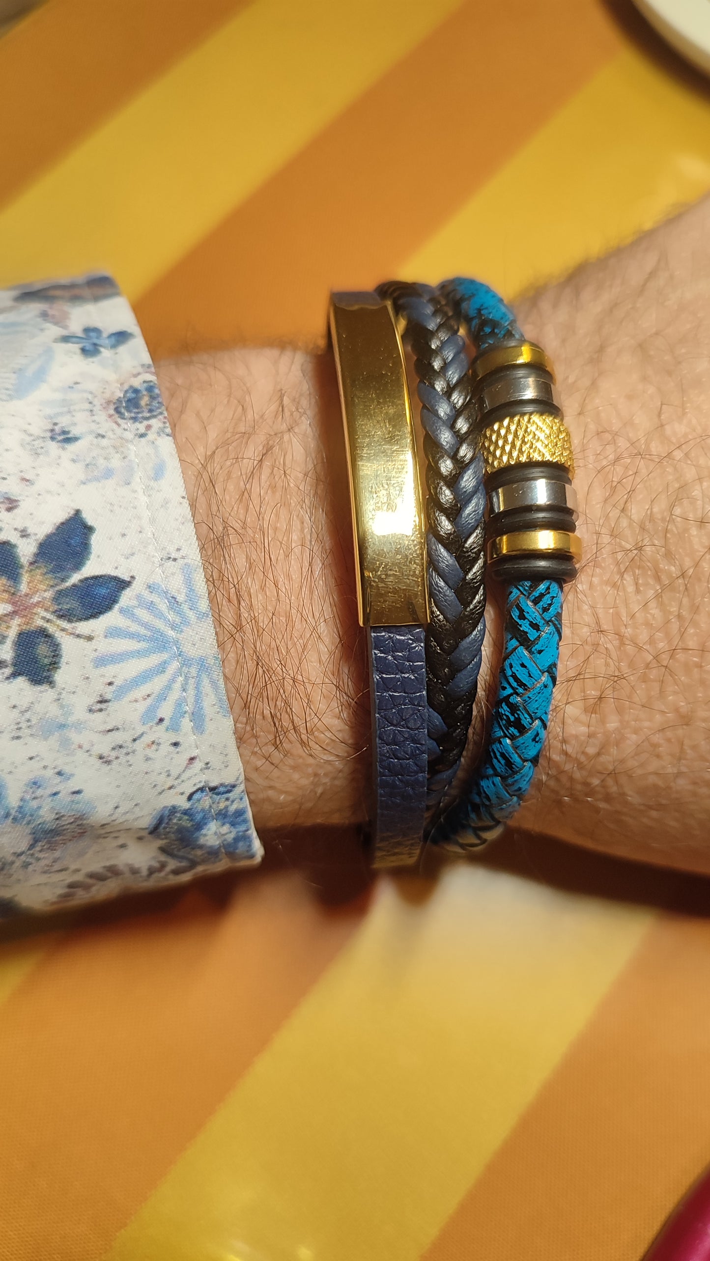 "Királykék Elegancia" Karkötő